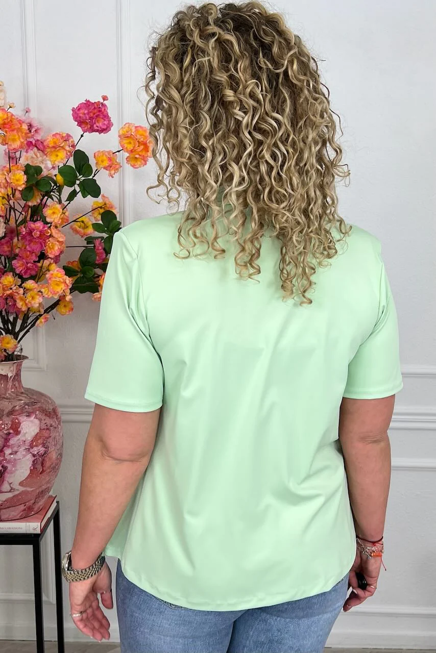 Zoey Spring Blazer - Mint - Image 3